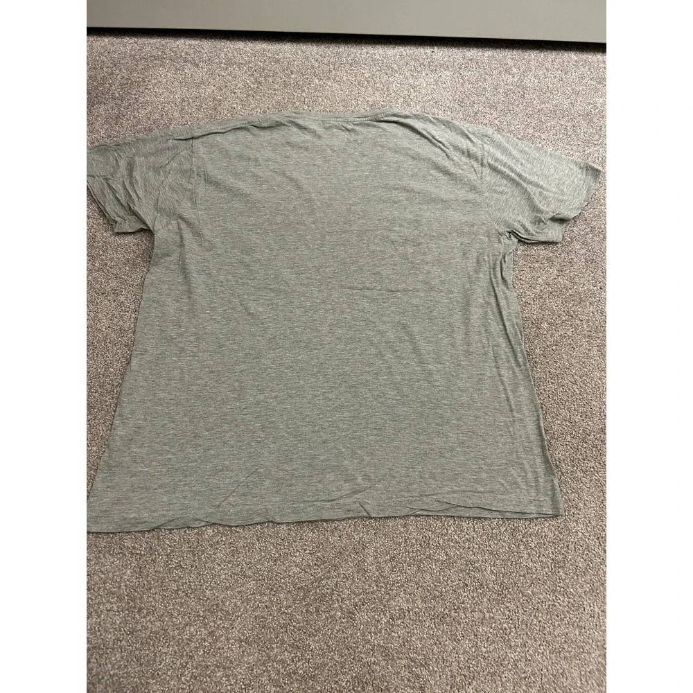 Nike T-Shirt Mens XL Gray Excellent Just Do It Graphic Short Sleeve Crew Neck